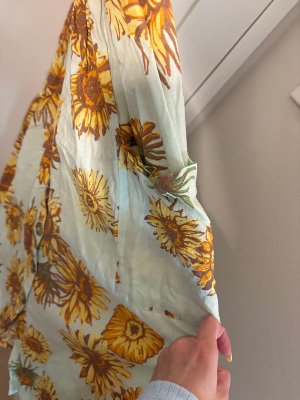 Urban Outfitters Sunflower Linen Dress - Picture 5 of 11